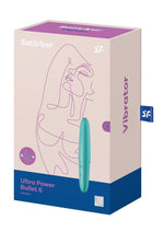 Load image into Gallery viewer, Satisfyer Ultra Power Bullet 6 Rechargeable Silicone Bullet Vibrator - Teal