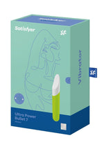 Load image into Gallery viewer, Satisfyer Ultra Power Bullet 7 Rechargeable Silicone Bullet Vibrator - Green