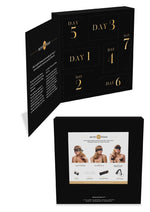 Load image into Gallery viewer, Secret Kisses 7 Day Advent - Black/Gold