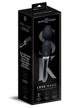 Load image into Gallery viewer, Secret Kisses Glass Black Magic Wand - Black