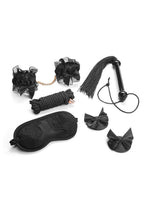 Load image into Gallery viewer, Secret Kisses Midnight Special Set Bondage 5 Piece Collection - Black