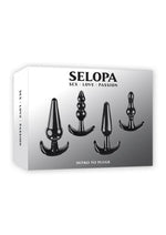 Load image into Gallery viewer, Selopa Intro to Plugs - Black - 4pc/Set