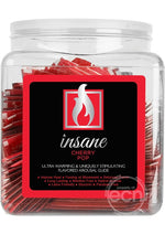 Load image into Gallery viewer, Sensuva Insane Ultra Warming and Stimulating Flavored Arousal Glide Cherry Pop - 6ml - 100 Per Bowl