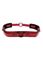 Load image into Gallery viewer, Sex and Mischief Ex's Andamp; Oh's Bound and Belted - Black/Red