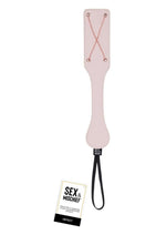 Load image into Gallery viewer, Sex and Mischief Peaches N Creame Chain Impressions Paddle - Rose Gold