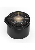 Load image into Gallery viewer, Sex Magnet Pheromone Massage Candle with Pour Spout - Small - Vanilla/Amber - Small
