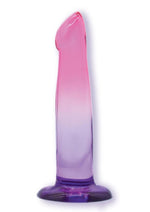 Load image into Gallery viewer, Shades G-Spot Dildo with Suction Cup - Pink/Purple - 6.25in