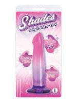 Load image into Gallery viewer, Shades G-Spot Dildo with Suction Cup - Pink/Purple - 6.25in