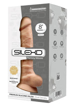 Load image into Gallery viewer, SilexD Model 3 Zd04 Silicone Realistic Dual Dense Dildo with Balls - Vanilla - 8in