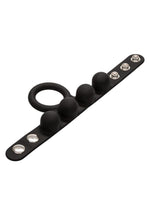 Load image into Gallery viewer, Silicone Medium Weighted C-Ring Ball Stretcher Cock Ring