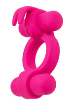 Load image into Gallery viewer, Silicone Rechargeable Rockin' Rabbit Cock Ring