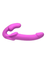 Load image into Gallery viewer, Simply Sweet Candy Crush Vibrating Rechargeable Silicone Strapless Strap-On with Remote