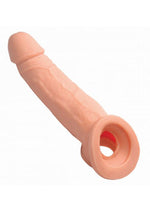 Load image into Gallery viewer, Size Matters Penis Extender Sleeve Realistic - Flesh/Vanilla - 2in