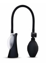 Load image into Gallery viewer, Size Up Rechargeable Vibrating Petite Pump - Black/Clear