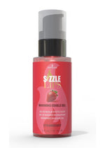 Load image into Gallery viewer, Sizzle Lips Warming Edible Gel Strawberry - 2oz