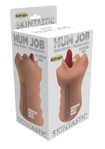 Load image into Gallery viewer, Skinsations Hum Job Vibrating Mouth Stroker - Vanilla