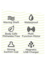 Load image into Gallery viewer, Skinsations Sidewinder Waves + Vibration Realistic Dildo with Wireless Remote Control Waterproof