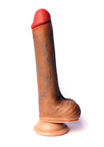 Load image into Gallery viewer, Skintastic So Vein Realistic Dildo with Balls Waterproof - Vanilla - 7in