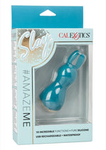 Load image into Gallery viewer, Slay #Amazeme Silicone Rechargeable Bullet - Blue