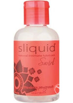 Load image into Gallery viewer, Sliquid Naturals Swirl Water Based Lubricant Strawberry Pomegranate - 4.2oz