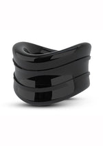 Load image into Gallery viewer, Stay Hard Beef Ball Stretcher Snug - Black