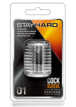 Load image into Gallery viewer, Stay Hard Cock Sleeve 01 - Clear