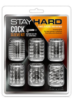Load image into Gallery viewer, Stay Hard Cock Sleeve Kit - Clear
