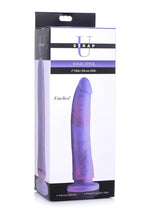 Load image into Gallery viewer, Strap U Magic Stick Glitter Silicone Dildo - Purple - 8in