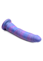 Load image into Gallery viewer, Strap U Magic Stick Glitter Silicone Dildo - Purple - 9.5in