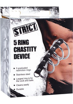 Load image into Gallery viewer, Strict Gates Of Hell - 5 Rings - Black