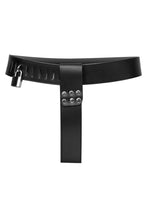 Load image into Gallery viewer, Strict Leather Adjustable Female Chastity Belt - Black - Bulk