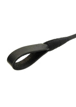 Load image into Gallery viewer, Strict Leather Leather Strip Tip Crop - Black