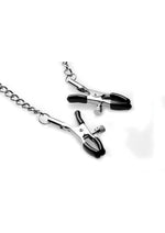 Load image into Gallery viewer, Strict Silicone Ball Gag with Nipple Clamps