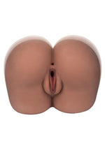Load image into Gallery viewer, Stroke It Vibrating Twerking Rechargeable BBL Masturbator - Pussy and Ass - Chocolate