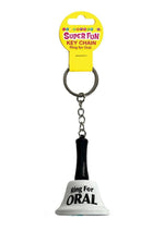 Load image into Gallery viewer, Super Fun Key Chain Ring For Oral - White