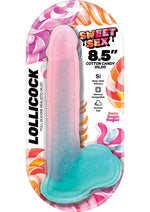Load image into Gallery viewer, Sweet Sex Lollicock Silicone Dildo - Multicolor - 8.5in