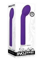 Load image into Gallery viewer, Sweet Spot Silicone Rechargeable G-Spot Vibrator - Purple