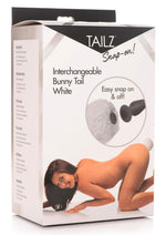 Load image into Gallery viewer, Tailz Interchangeable Bunny Tail Accessory - White