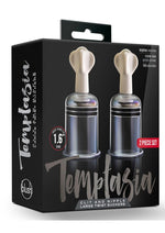 Load image into Gallery viewer, Temptasia Clit and Nipple Large Twist Suckers - Clear - Set Of 2