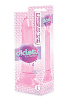 Load image into Gallery viewer, The 9's - Diclets Jelly Dildo - Pink - 7in