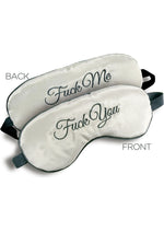 Load image into Gallery viewer, The 9's - Fuck Me / Fuck You Reversible Mask - Gray/Grey
