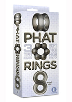 Load image into Gallery viewer, The 9's - Phat Rings Smoke 1, Chunky Cock Rings - Smoke