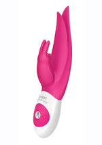 Load image into Gallery viewer, The Flutter Rabbit Rechargeable Silicone Rabbit Vibrator - Pink
