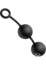 Load image into Gallery viewer, Tom Of Finland Heavy Anal Balls - Black/Clear