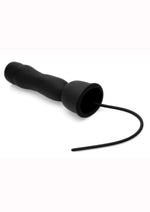 Load image into Gallery viewer, Trinity Men Penis Head Teaser with Uretheral Insert - Black