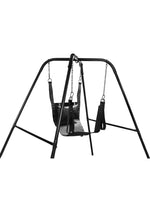 Load image into Gallery viewer, Trinity Vibes Ultimate Sex Swing Stand - Black