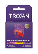 Load image into Gallery viewer, Trojan Pleasure Pack Condoms (3ct
