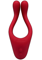 Load image into Gallery viewer, Tryst Rechargeable Multi Erogenous Zone Silicone Massager Limited Edition - Red