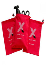 Load image into Gallery viewer, Ultra Soft Gear Bag 100% Cotton - Red - 8in X 13in - 3 Pack
