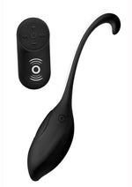 Load image into Gallery viewer, Under Control Rechargeable Silicone Vibrating Egg with Remote Control - Black
